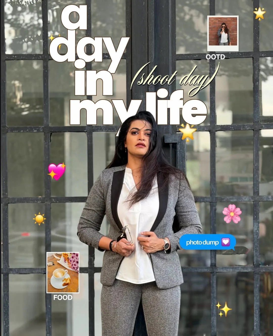 Day in My Life · Shoot Day Edition & Creative Process - Slide 1